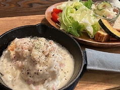 チキンのチーズクリームソース