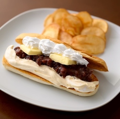 あんバタープレスサンド