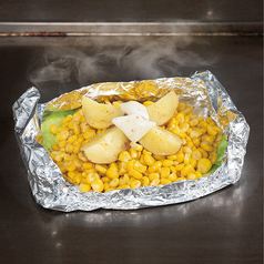 じゃがバタコーンのホイル焼き