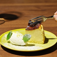 レモンバスクチーズケーキ