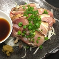 料理メニュー写真 地鶏のタタキ