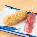 料理メニュー写真&nbsp;串かつ(牛)