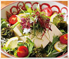 豆腐と海藻のヘルシーサラダ(2～3人前)