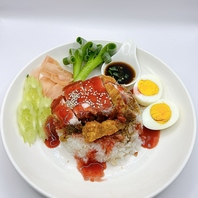 クリスピーポークのせご飯