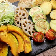 【当店人気ナンバーワン】焼野菜サラダ