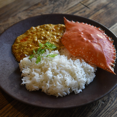 渡り蟹のカレー 