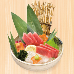 鮮魚を使用した絶品お造りの数々♪