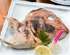 真鯛のカブト焼き・煮付け