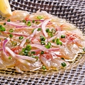 料理メニュー写真 長崎県産真鯛のカルパッチョ