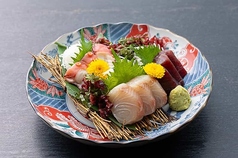 本マグロ入り 刺身3点盛り合わせ (3貫盛り)