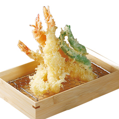 海老天盛合せ