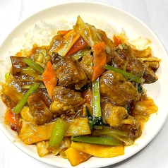 牛バラあんかけご飯