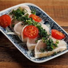 知覧鶏のカルパッチョ