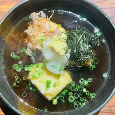 豆腐の揚げ出し