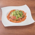 料理メニュー写真&nbsp;スモークサーモンのカルパッチョ