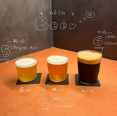 当店のクラフトビールは、大・中・小の3サイズからお選びいただけます。各ビールの個性をじっくり味わいながら、自分好みのサイズでお楽しみください。ビールの新しい魅力を発見してみませんか？