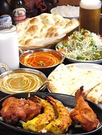 人気のインド料理をご堪能♪