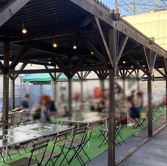 記念日に風通しのいい屋外でお祝いいたしませんか。サプライズなど協力させていただきます。