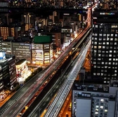 新大阪周辺のネオンや淀川が一望できる夜景！