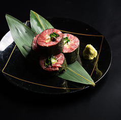 【至高】牛たたき昆布締め・あて巻き