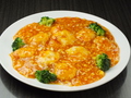料理メニュー写真&nbsp;大海老のチリソース煮
