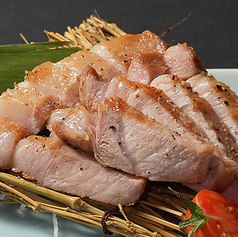 【一品】松阪ポークの炭火焼き　塩/西京