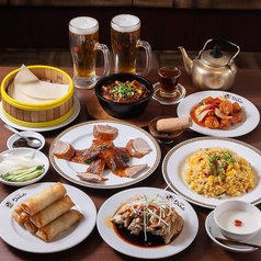 中華食堂居酒屋 わんちゃん　藤沢　飲み放題×北京ダック×窯焼き焼豚のコース写真