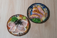 とりわさ、モモのタタキ