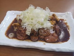 レバーのタレ焼き(総州古白鶏)