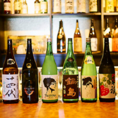 ●蔵元直送酒： プレミアム日本酒etc● ：常時２０種類をリザーブ