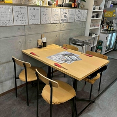 テーブル席は結合も可能です◎最大10名様までご案内可能♪