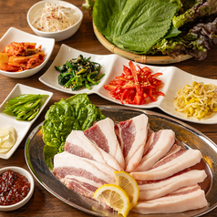 韓国家庭料理みやびのコース写真