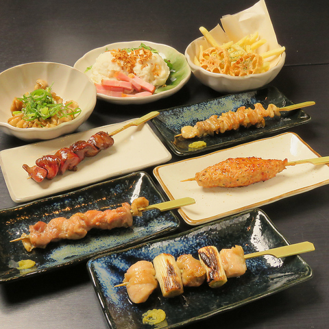 上土佐備長炭で焼き上げる本格焼鳥◎ジャズが流れる落ち着いた空間で至福の時間♪