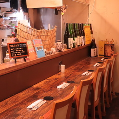 お1人様大歓迎！カウンター席