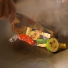 彩り旬野菜焼盛合せ