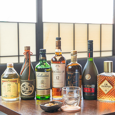 ≪美酒が勢揃い！≫ウィスキーや焼酎などお酒充実♪
