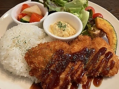 チキンカツプレート