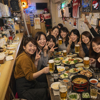最強コスパ！最大６時間飲み放題女子会限定コースあり！