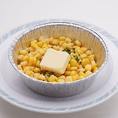 コーンバターのホイル焼き