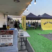 当店に必要な物が揃っているので手ぶらでBBQ可能！