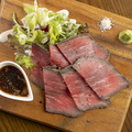 料理メニュー写真&nbsp;上方牛のローストビーフ