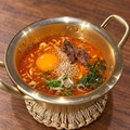 料理メニュー写真&nbsp;【旨辛】韓国鍋ラーメン　赤