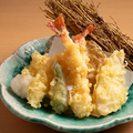 料理メニュー写真 海老と野菜天ぷら