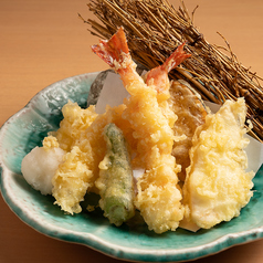 海老と野菜天ぷら