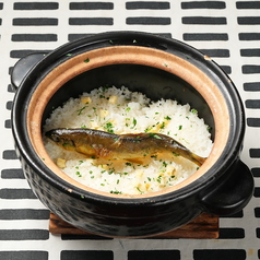 鮎ごはん