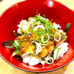 ねぎ塩からあげ丼