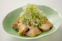 鶏の葱塩焼き