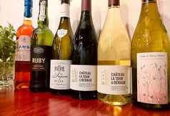 飲み比べも出来るグラスワイン写真は、ある日のアイテム