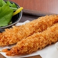 料理メニュー写真&nbsp;特大有頭海老フライ
