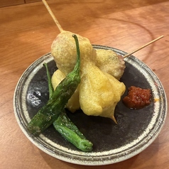 豚バラと大葉のミルフィーユ串(2串)